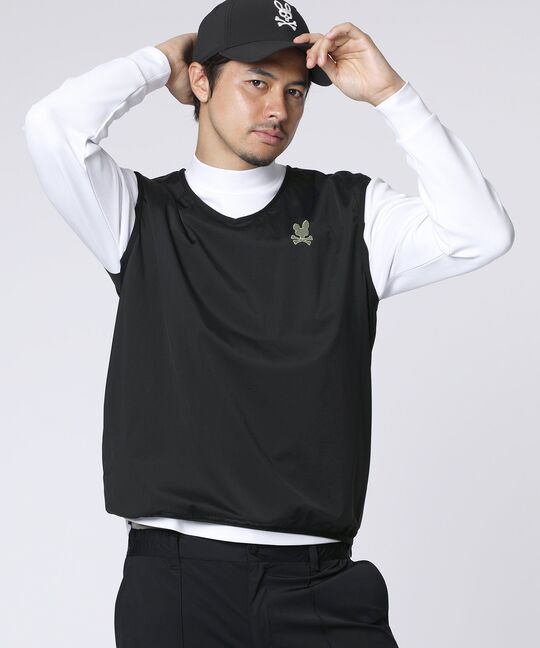 [GOLF]ナイロンストレッチ ジャージベスト