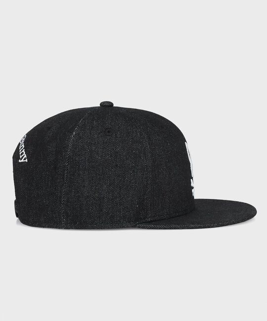 NEWERA® ブラックデニムキャップ
