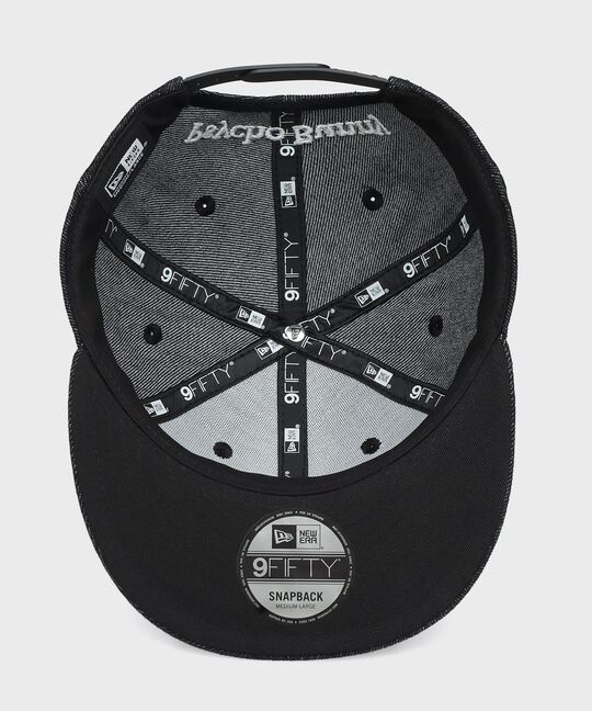 NEWERA® ブラックデニムキャップ