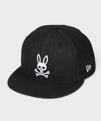 NEWERA&reg; 　ブラックデニムキャップ