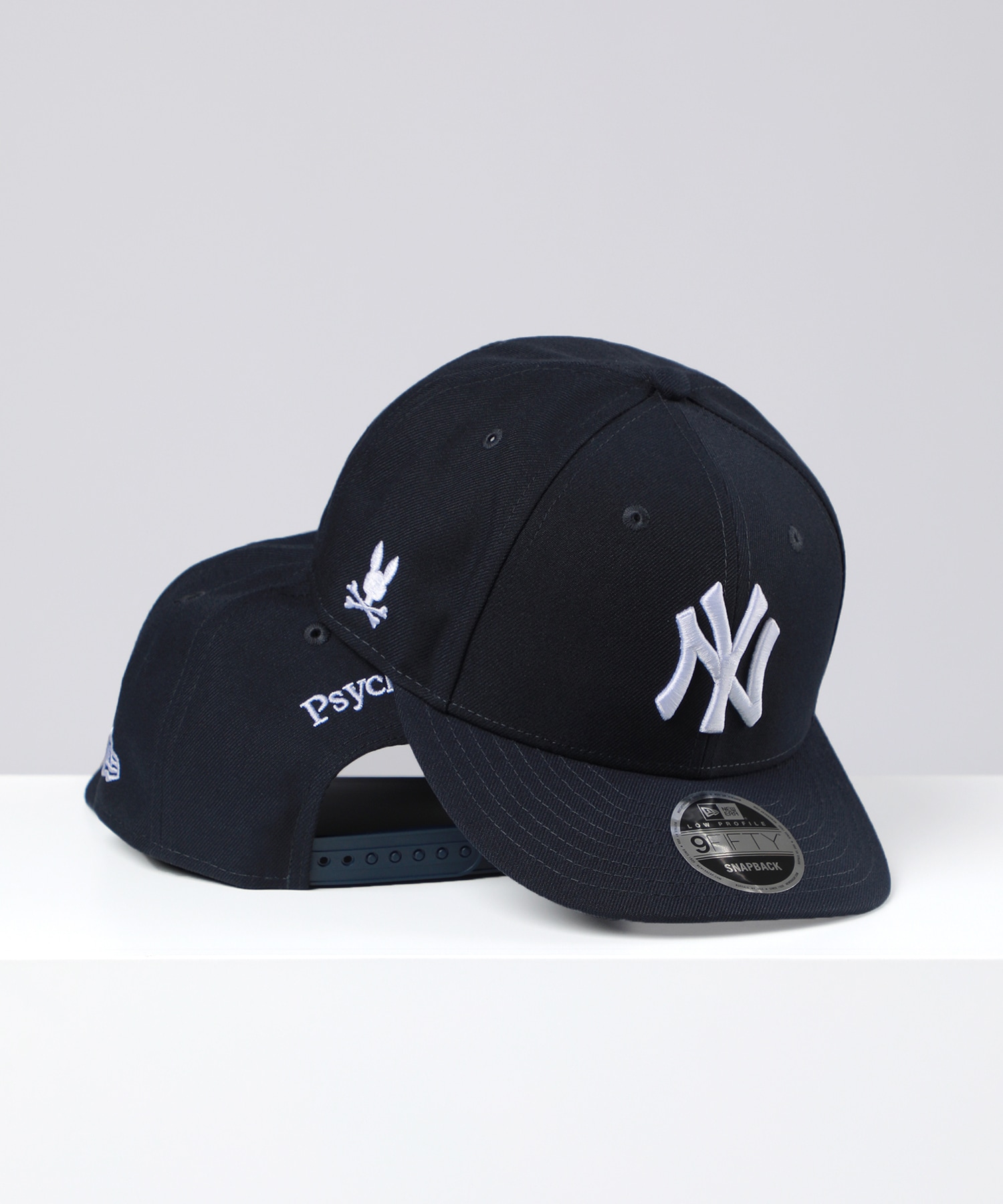 Psycho Bunny NEW ERAコラボ NEW ERAMLBコラボキャップ LP 9FIFTY（NYY）｜Psycho Bunny｜サイコ
