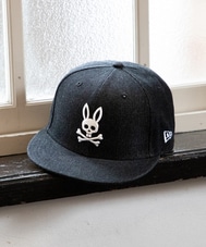 NEWERA ブラックデニムキャップ