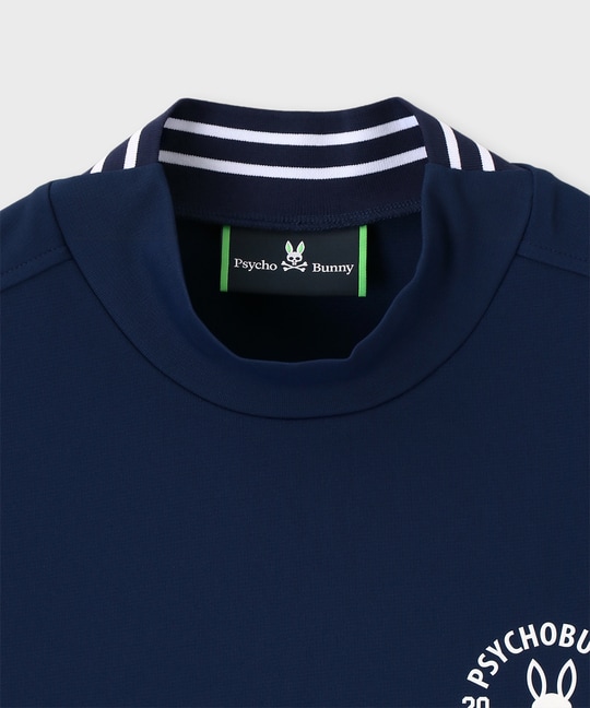 [GOLF]サークルロゴテック UVモックネックTシャツ