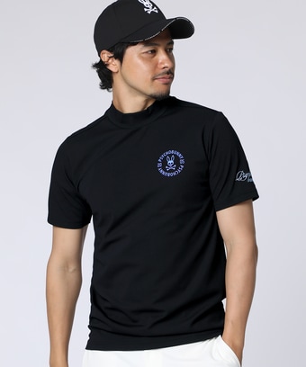 [GOLF]サークルロゴテック UVモックネックTシャツ