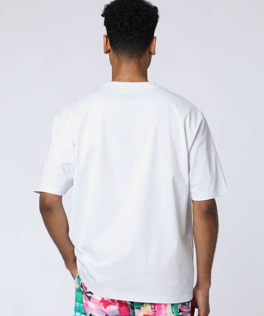 タイポグラフィグラデロゴ プリントTシャツ