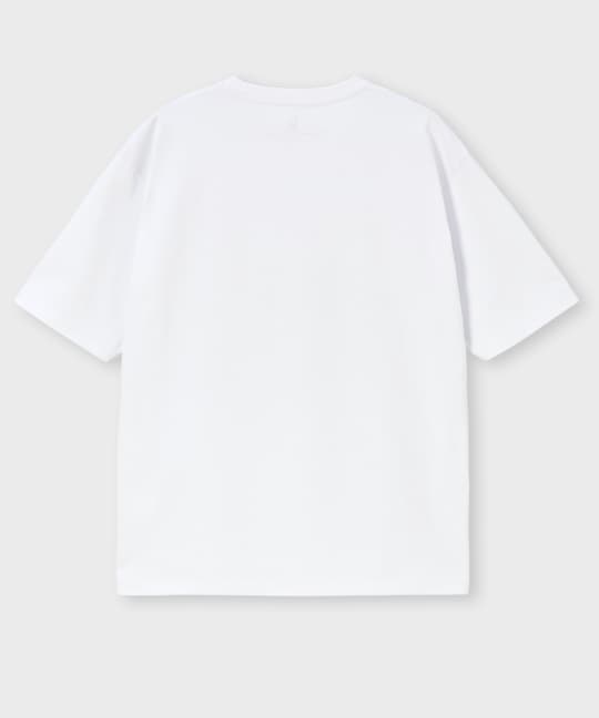 タイポグラフィグラデロゴ プリントTシャツ