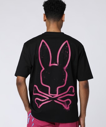 スプラッターロゴ 　リラックスフィットTシャツ