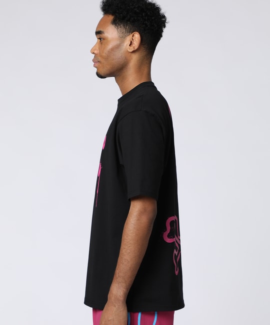 スプラッターロゴ リラックスフィットTシャツ