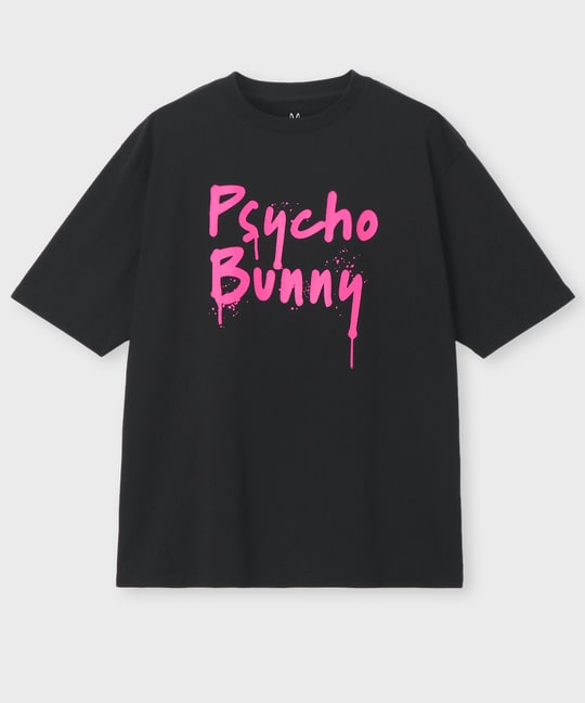 スプラッターロゴ リラックスフィットTシャツ