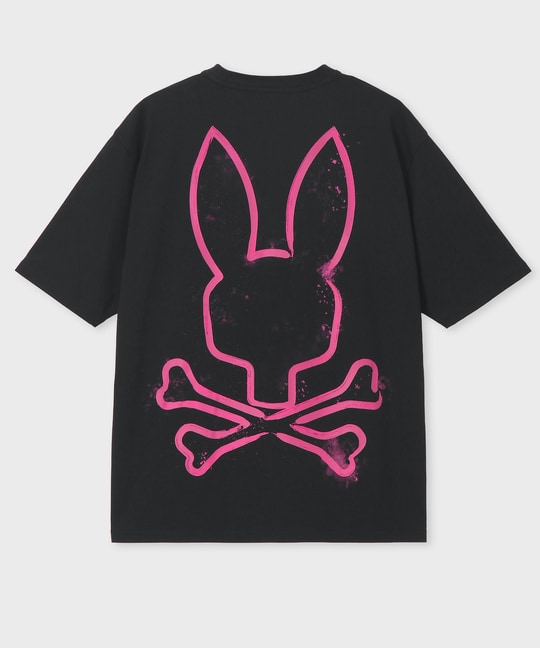 スプラッターロゴ リラックスフィットTシャツ