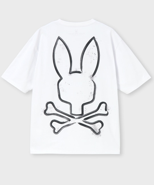 スプラッターロゴ リラックスフィットTシャツ