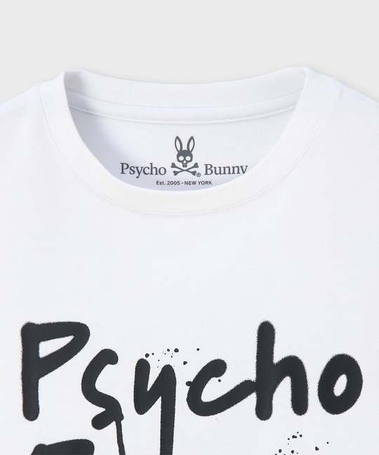 スプラッターロゴ リラックスフィットTシャツ