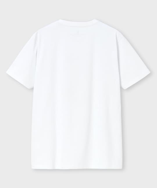 マルチカラーBUNNYラバープリントTシャツ