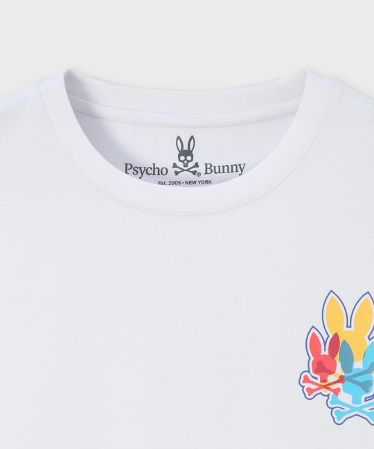 マルチカラーBUNNYワンポイントTシャツ