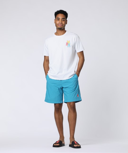 マルチカラーBUNNYワンポイントTシャツ