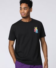 マルチカラーBUNNYワンポイントTシャツ
