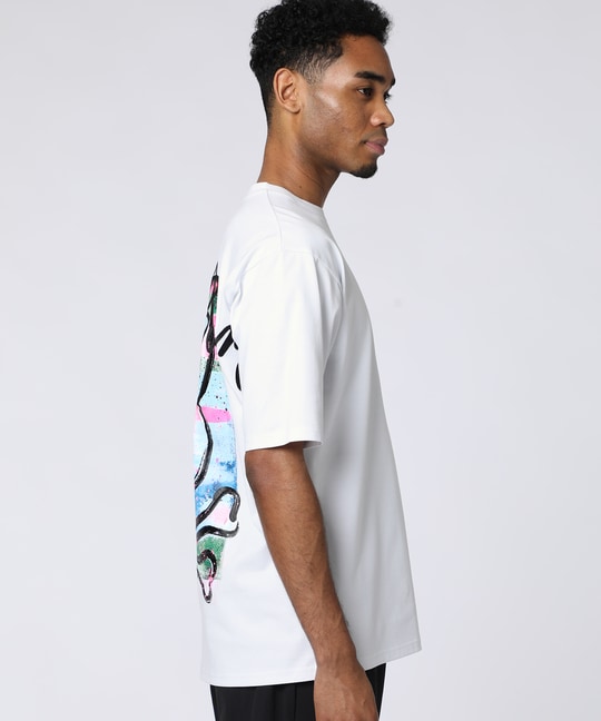 ポップアートバックプリントTシャツ