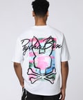 ポップアートバックプリントTシャツ