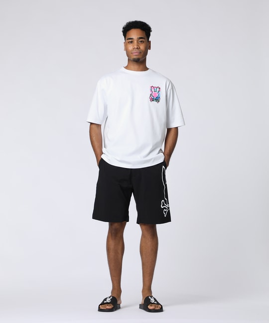 ポップアートバックプリントTシャツ