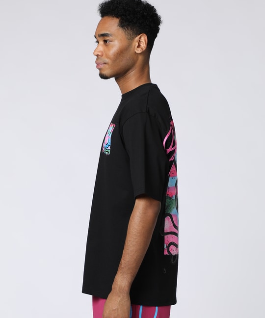 ポップアートバックプリントTシャツ