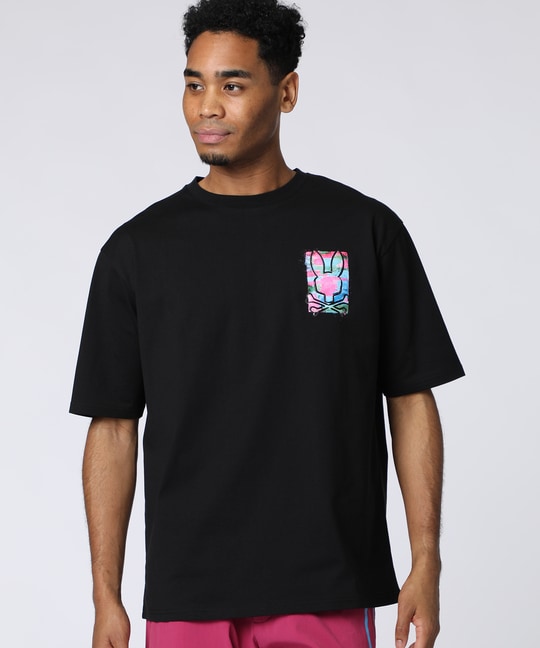 ポップアートバックプリントTシャツ