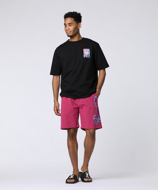 ポップアートバックプリントTシャツ