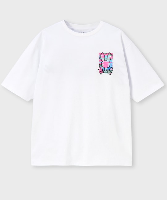 ポップアートバックプリントTシャツ