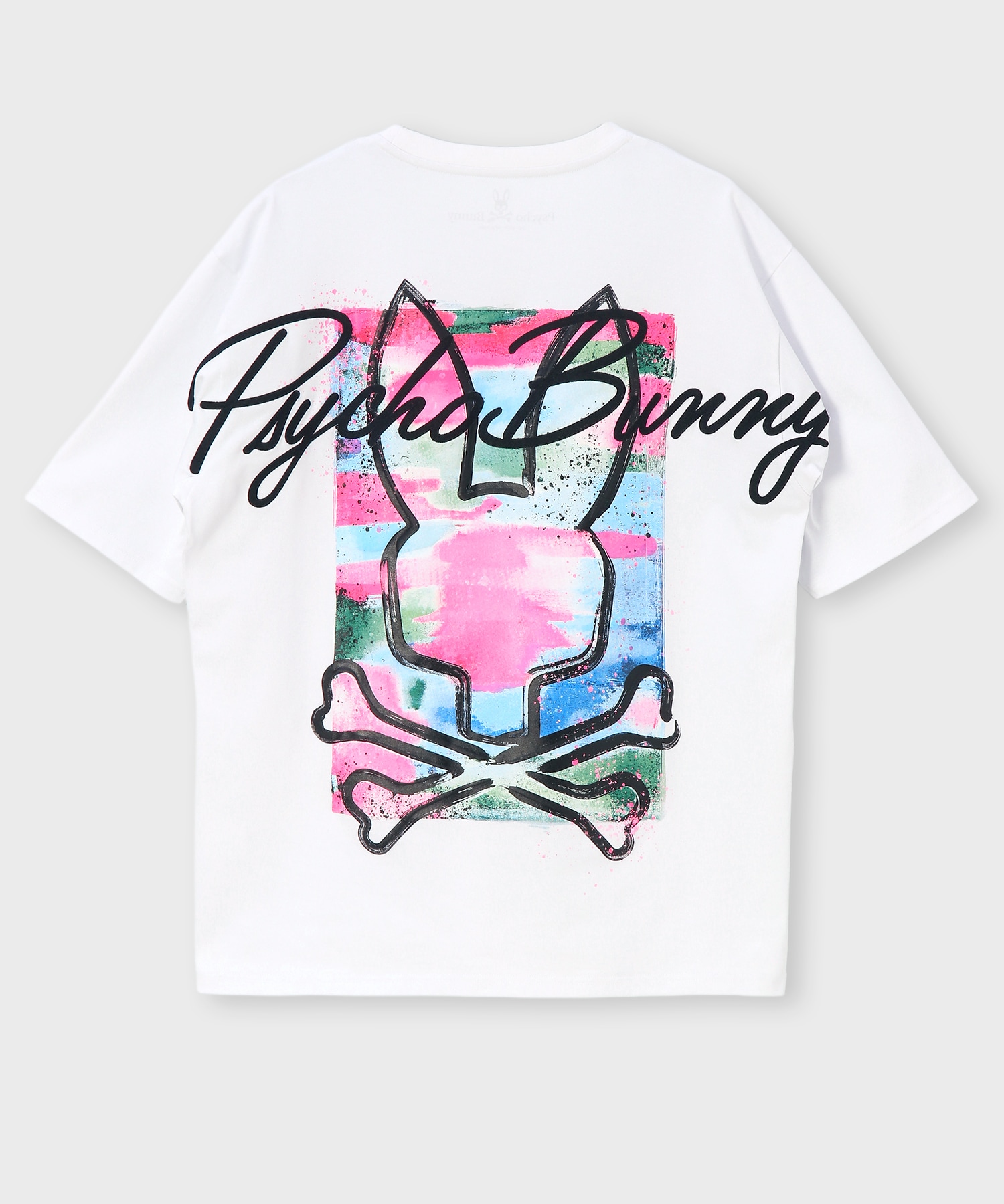 ポップアートバックプリントTシャツ｜Psycho Bunny｜サイコバニー 公式