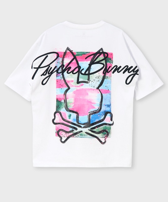 ポップアートバックプリントTシャツ