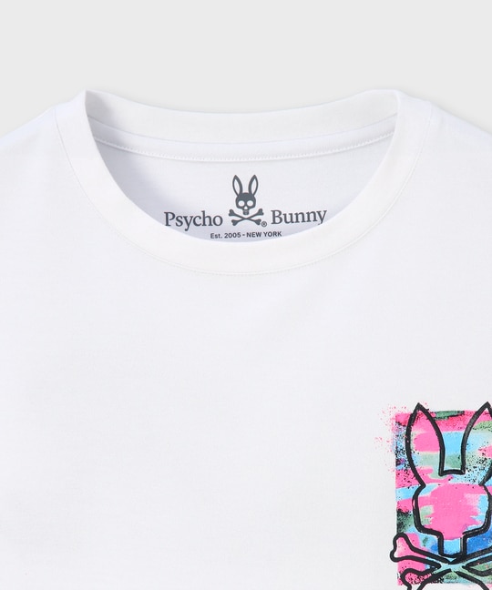 ポップアートバックプリントTシャツ