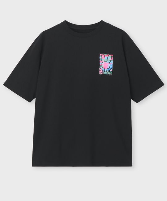 ポップアートバックプリントTシャツ