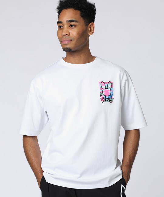 ポップアートバックプリントTシャツ
