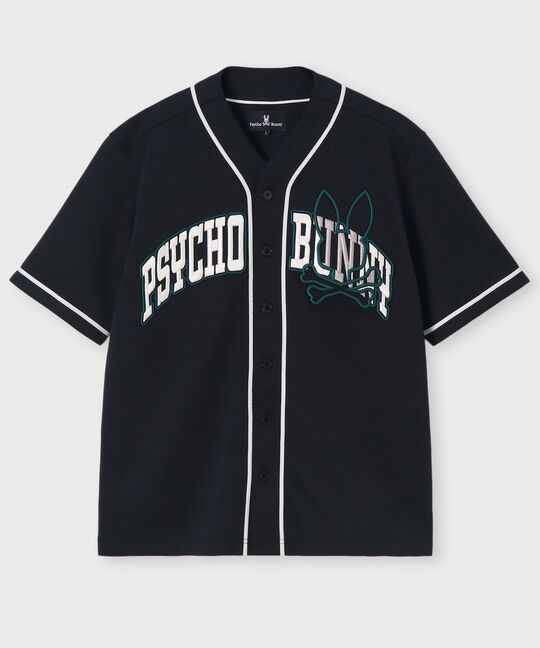 エンブロイダリーバニー ベースボールシャツ
