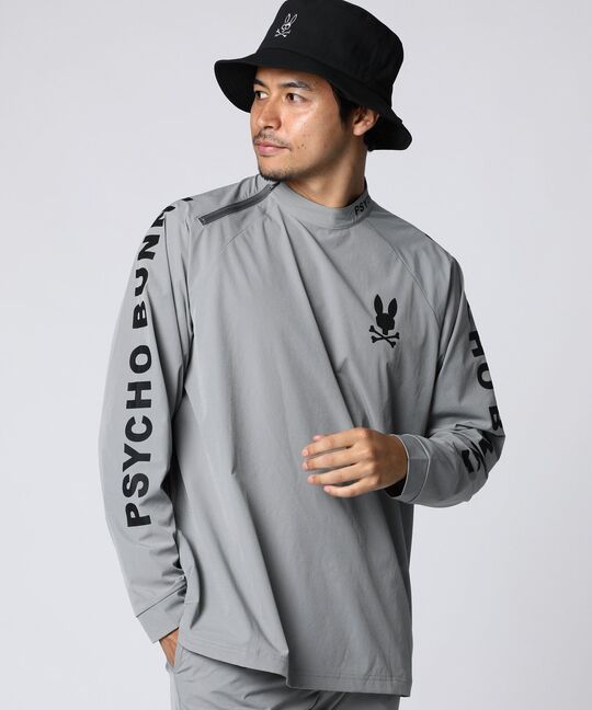 [WEB限定]リラックスフィット モックネックロングスリーブTシャツ