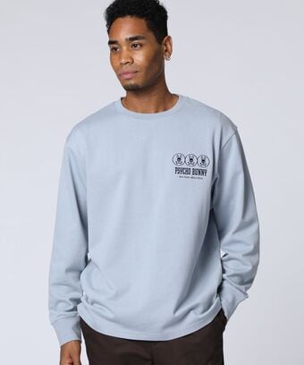 トリプルバッジバニー　 ロングスリーブTシャツ