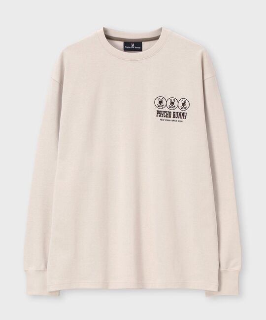 トリプルバッジバニー ロングスリーブTシャツ