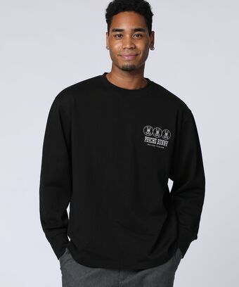トリプルバッジバニー　 ロングスリーブTシャツ