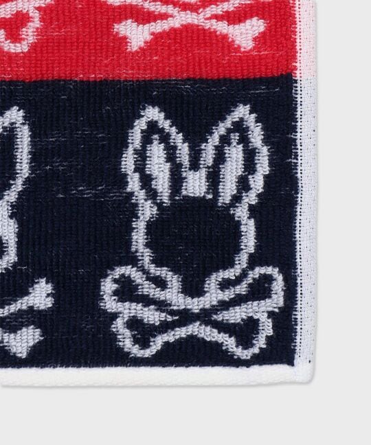 4BUNNYライン タオルハンカチ