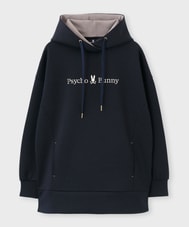 [WOMEN]ダンボールニット サイドジップ フーディー
