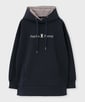 [WOMEN]ダンボールニット サイドジップ フーディー