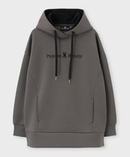 [WOMEN]ダンボールニット サイドジップ フーディー