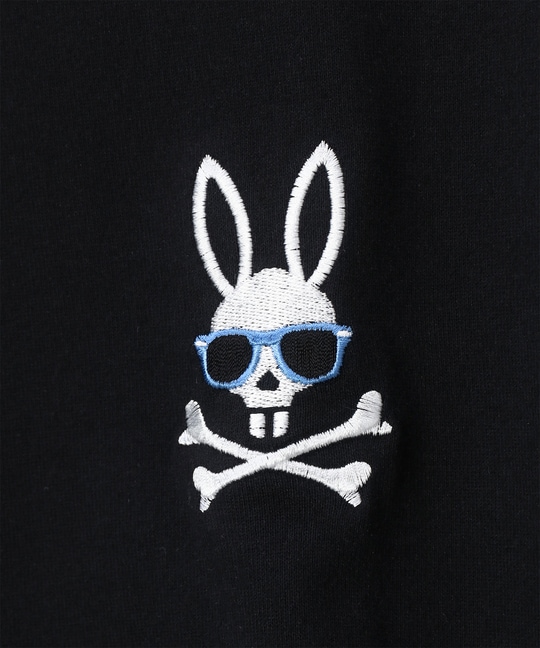 サングラスバニーロゴTシャツ
