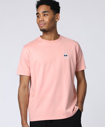 サングラスバニーロゴTシャツ