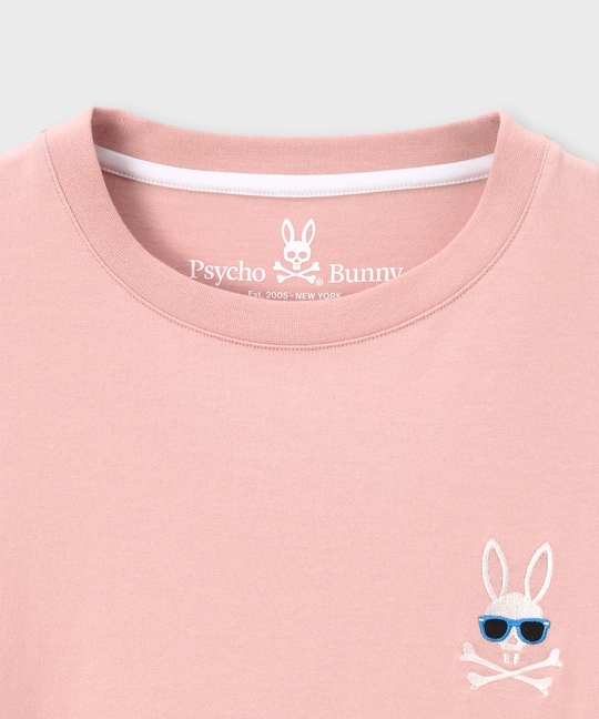 サングラスバニーロゴTシャツ