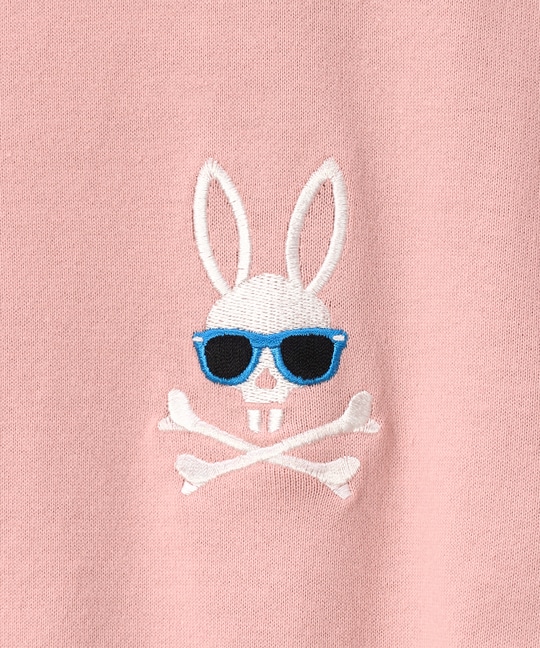 サングラスバニーロゴTシャツ