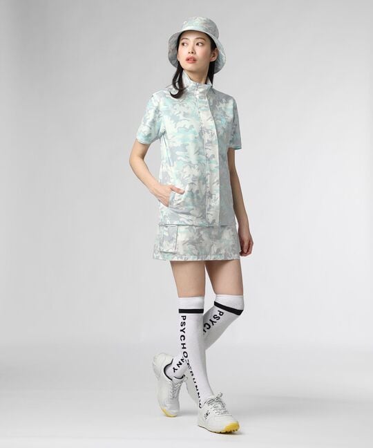 [GOLF][WOMEN]ドットエアー カモバニー 半袖ブルゾン