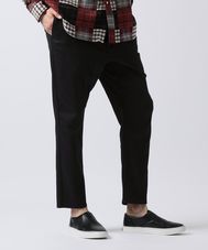ハイストレッチツイル裏起毛 スリム パンツ