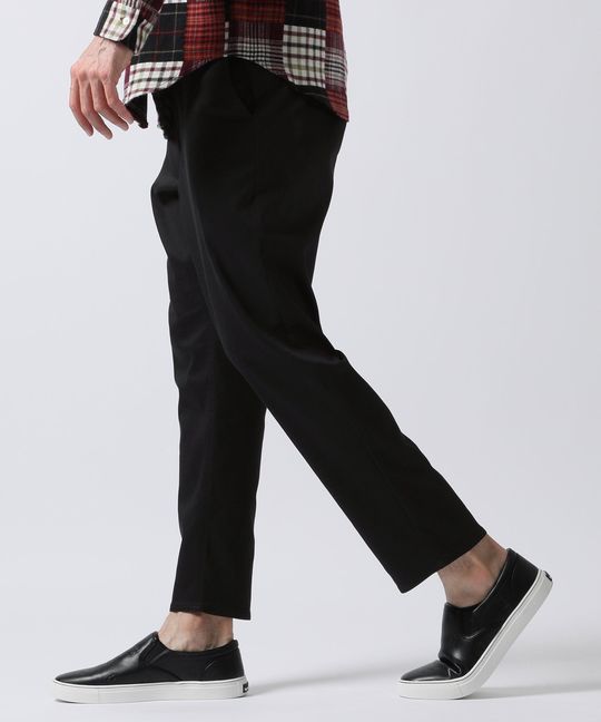 ハイストレッチツイル裏起毛 スリム パンツ