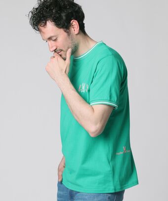 ピマコットン リンガー Tシャツ