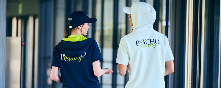 サイコバニーゴルフ　スリムロング　ブラック　サイズL Psycho Bunny Online Shop ｜Psycho Bunny｜サイコバニー 公式ブランド